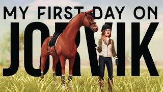 My FIRST Day On Jorvik  Star Stable RRP [upl. by Hachmin562]