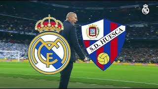 Real Madrid vs Huesca  3  2 [upl. by Lleinad]