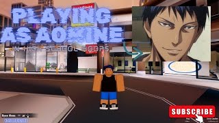 Playing as aomine from kurko basketball in high school hoops [upl. by Notgnirrac]