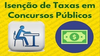 CAD Único – Isenção de taxa de inscrição em concursos públicos [upl. by Orsini544]