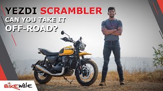 Yezdi Scrambler 2022 Review  Is It More Enjoyable Than Yezdi Adventure  BikeWale [upl. by Heigho]