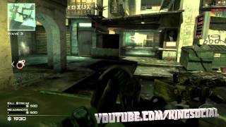 MW3 Glitches  Best Survival mode Invisible barrier Glitch on quotBOOTLEGquot [upl. by Ahtamat]