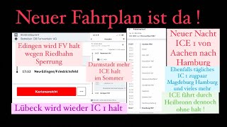 Der neue Fahrplan ist da  Krasse Änderungen Teil 1 [upl. by Tecu56]