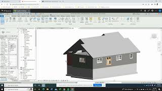 Gable Roof in Revit [upl. by Eatnwahs]