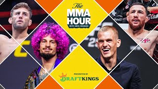 The MMA Hour Sean O’Malley Ian Machado Garry Merab Dvalishvili and Oban Elliott  Feb 19 2024 [upl. by Leilah532]