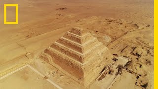 The Evolution of Ancient Egypts Pyramids  Lost Treasures of Egypt [upl. by Maryn402]