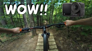 The BEST MTB Action Camera DJI Osmo Action 4 [upl. by Ahsinom31]