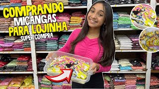 FAZENDO COMPRINHAS DE MIÇANGAS PARA MINHA LOJINHA DE BIJUS  O MUNDO DE LARISSA [upl. by Olraced]