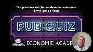 Vragen en antwoorden pubquiz 2 mei 2024  examen economie havo en vwo [upl. by Aryl]