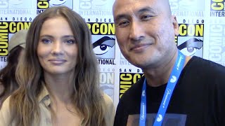 Freya Allan Reveals THE WITCHER Season 4 Details  KINGDOM OF THE PLANET OF THE APES  SDCC [upl. by Ellehsad]