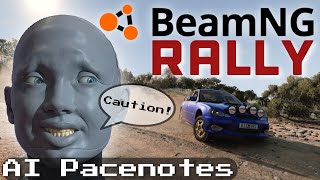 Using AI Pacenotes In BeamNGDrive Tutorial [upl. by Enimasaj]