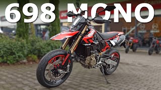 Ducati Hypermotard 698 Mono Probefahrt [upl. by Akenet364]