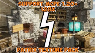 PATRIX TEXTURE PACK MCPE 120 128x128 ULTRA HD [upl. by Dragone507]