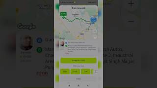 Indriver Bike Earning indriver shorts youtubeshorts biketaxi ytshortsindia [upl. by Onitsuaf]