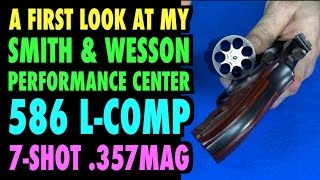 SampW 586 LComp PC 7shot 357mag [upl. by Eilak639]