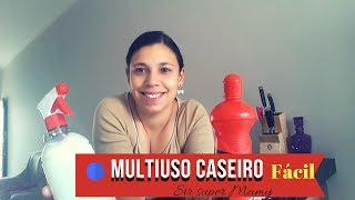 Multiuso caseiro para limpeza geral Sir Super mamy [upl. by Corell]