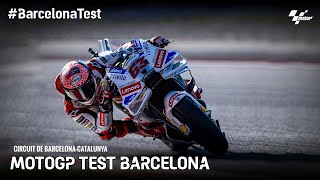 🏁 MOTOGP TEST BARCELONA BarcelonaTest [upl. by Frasier]