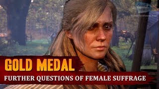 Red Dead Redemption 2  Mission 25  Further Questions of Female Suffrage Gold Medal [upl. by Llednohs]