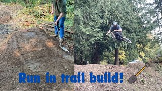 Run in trail build Start to finish [upl. by Il]