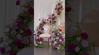 DIY Floral arrangement around furniture [upl. by Ahsehat]