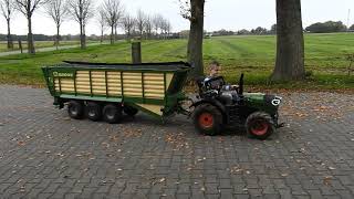 Mini Fendt 1050 Krone TX560 silage trailer [upl. by Garrity94]