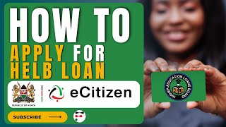 How to Apply for HELB Loan and Scholarship in 20232024 [upl. by Ynnel]