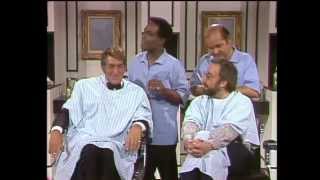 Dean Martin Peter Sellers Dom DeLuise amp Nipsey Russell  Barbershop Sketch [upl. by Kcirevam]