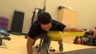 Shoulder Stability Training with Bodyblade  Pro Natural Bodybuilder Ivan Blazquez [upl. by Aisor]