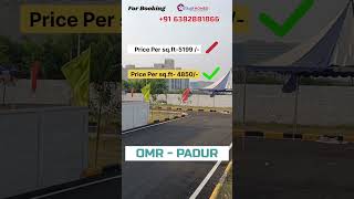 Omr Plots For Sale chennai siruseri padur kelambakkam home [upl. by Adnuhser88]