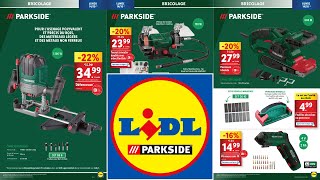 ARRIVAGE LIDL BRICOLAGE PARKSIDE  9 OCTOBRE 2024 [upl. by Utta]