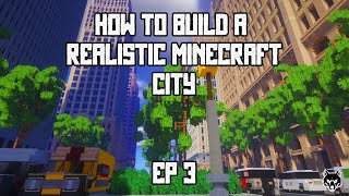 Minecraft How To Build A Realistic City  EP 3  Adding An Apartment Building [upl. by Regen]