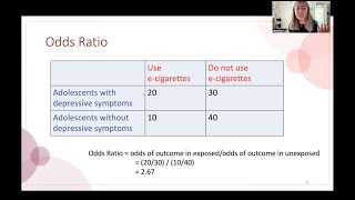 Epidemiology 101 MiniLecture Prevalence and Odds Ratios [upl. by Bickart]