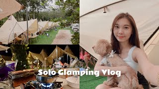 eng【 Solo Camping Vlog 】🇲🇾  马六甲宝藏露营！🏕 Tams Durian Farm and Campsite，带着狗狗去露营🐶 [upl. by Royall]