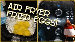 Air Fryer Fried Eggs and scrambled eggs [upl. by Coucher610]