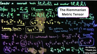 The Riemannian Metric Two Tensor [upl. by Auqinet]