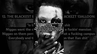 Top 13 Fastest Verses on TA13OO 12 denzelcurry fastrap shorts [upl. by Anilram]