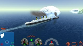 titanic hit cargo ship streamer and sank [upl. by Munshi957]