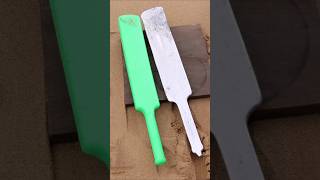 Metal Casting EP 762  molding  Making cricket bats molding  metal making  Experiment [upl. by Khalin]