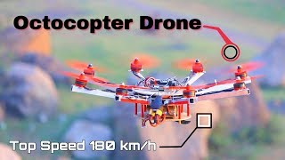 How To Make A Racing Octocopter Drone Using kk215 Flight Controller  Full Tutorial  In Hindi [upl. by Mundford25]