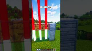 Laser Door at Different Times 🤯 もういいよ minecraft shorts [upl. by Einwat199]