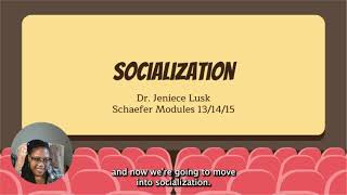 Socialization [upl. by Amaral]