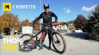 La prima volta del Perfetto con la ebike sulla Thok con Livio Suppo [upl. by Bagger123]