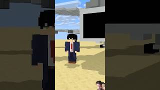 minecraft herobrine steve challenge monsterschool minecraftmemes animation memes trending [upl. by Chud]