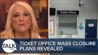 Ticket Office Mass Closure Plans Revealed  Vanessa Feltz [upl. by Snehpets49]