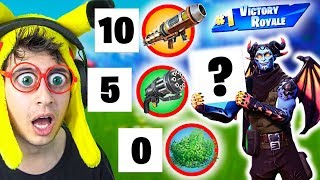 RANDOM SCOREBOARD CHALLENGE en Fortnite Battle Royale RETO ganar emote scorecard [upl. by Vick]