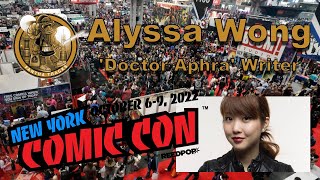 Fantha Tracks TV Interviews Star Wars Writer Alyssa Wong At NYCC 2022 [upl. by Ahseirej]