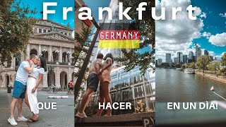 Un Día En Frankfurt  Descubre Los Mejores Lugares Y Actividades Que Hacer  Ecuatoriana y Aleman [upl. by Aerehs]