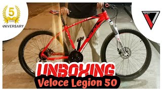 Unboxing Veloce legion 50 5th anneversary 2020 l veloce l legion l bicycle [upl. by Edi]