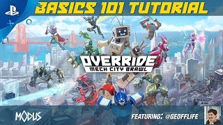 Override Mech City Brawl  All Bosses [upl. by Atnoed309]