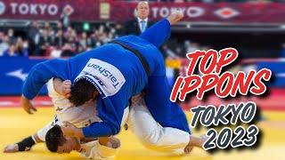 TOP IPPONS  Tokyo Judo Grand Slam 2023 [upl. by Tova923]